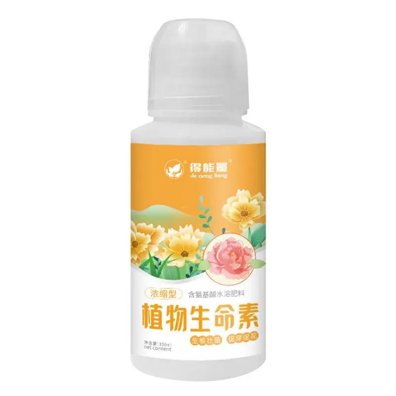 

Капельное орошение для фруктов, растений, еды, 3,3 унций, суккуленты, овощи, удобрения, водорастворимое аминокислотное удобрение, градиентная бутылка