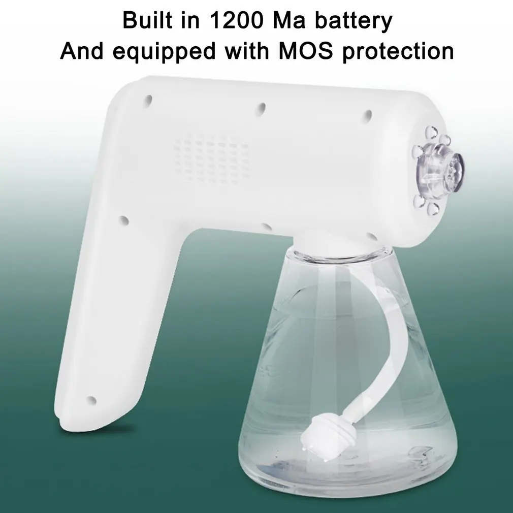 

Нано-Дезинфицирующий распылитель K19, электростатический распылитель, беспроводной ручной дезинфицирующий распылитель с сисветильник том