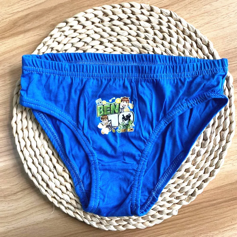 Трусы для мальчиков 12 шт./лот мягкие удобные Мультяшные хлопковые нижнее белье