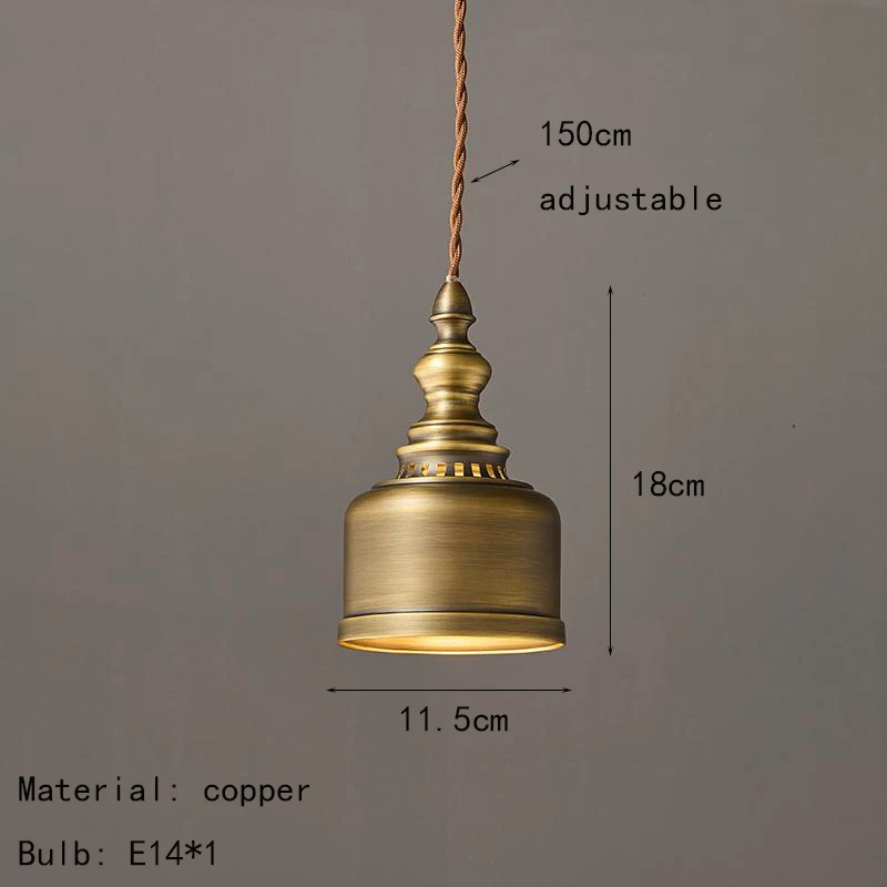 

Подвесной светильник IWP классический медный