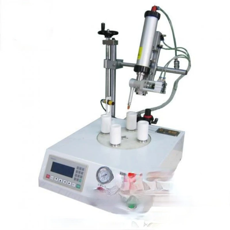 

LED candle light UV Glue Dispensing Machine with high capacity UV glue automatic dispenser