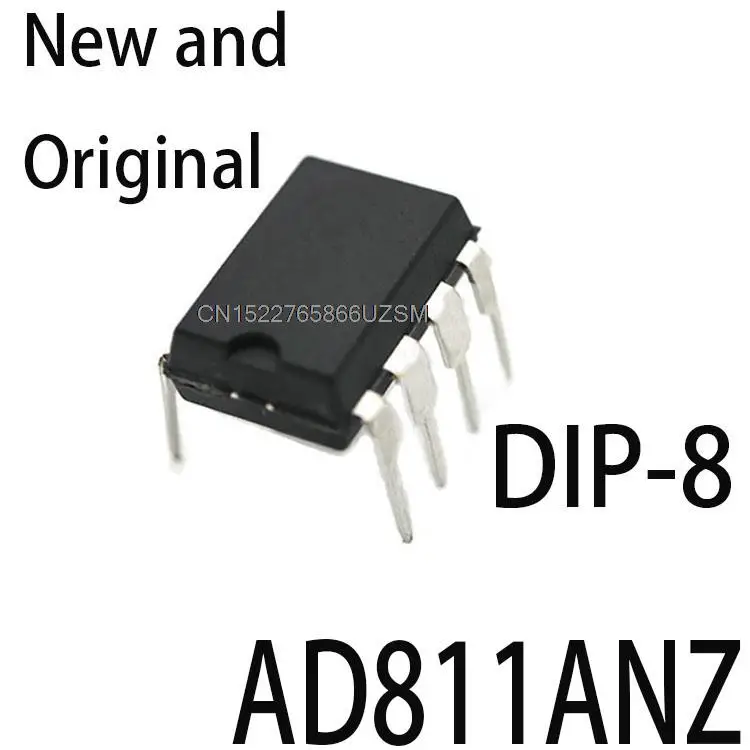 Новые и оригинальные DIP8 AD811AN DIP AD811 DIP-8 AD811ANZ, 2 шт.