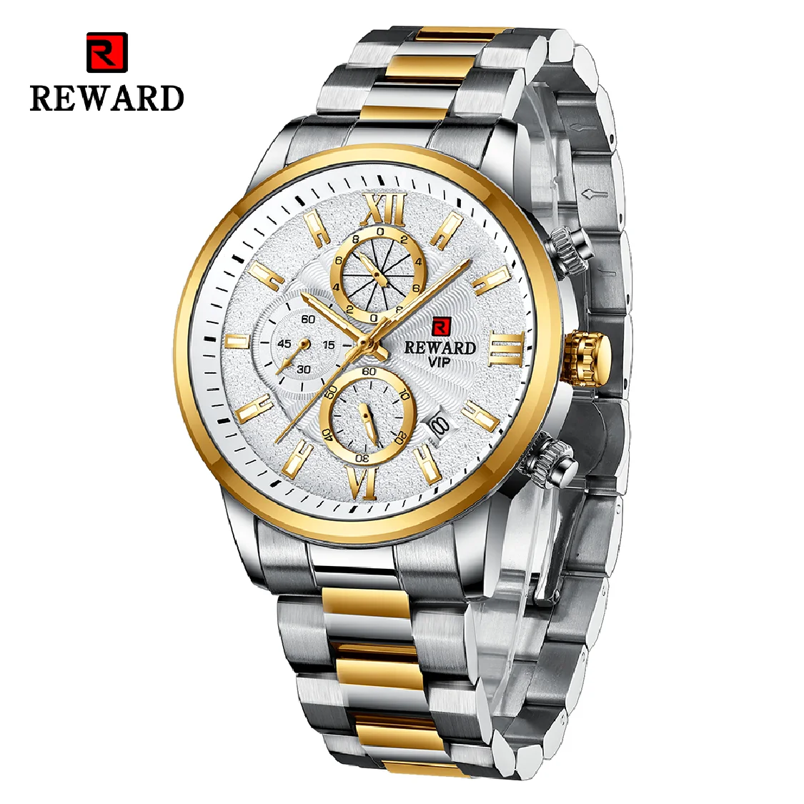 

New REWARD Fashion Quartz Men Watches Luxury Male Clock Date Wristwatch Chronograph Sport Wrist Watch for Men Relogio Masculino