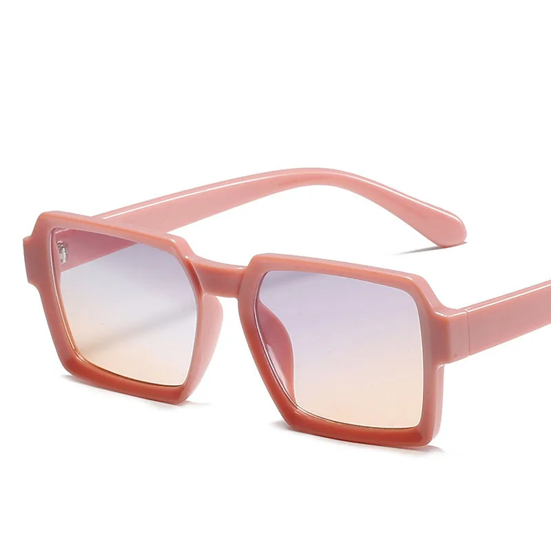 

DYTYMJ Retro Square Sunglasses Women High Quality Gradient Sun Glasses Women Pink Shades for Women Wholesale Gafas De Sol Mujer