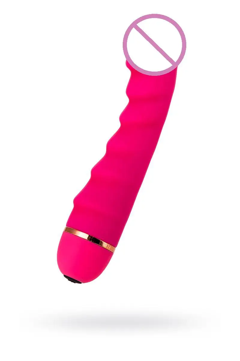 Pink embossed vibrating massager - 16 cm. (toys for adults 18 Sex toys sexitoys men linen nozzle sex couples) | Красота и здоровье