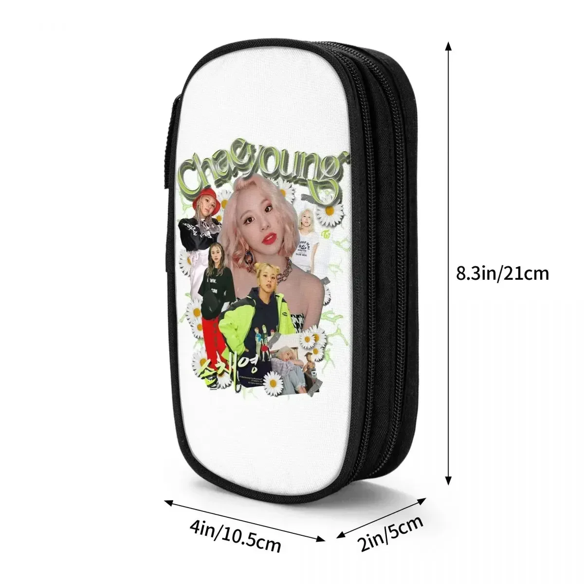 Оригинальный чехол для карандашей Chaeyoung Kpop Женский пенал коробка ручек студентов