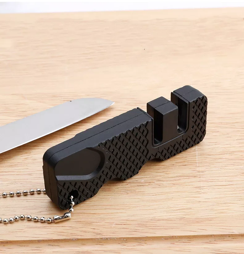 

2023New Portable Knife Sharpener Holder Knife Sharpener Kitchen Household Fruit Knife Sharpener