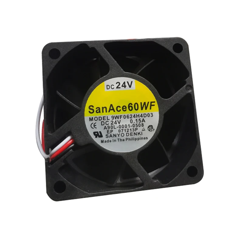 60x60x25mm 9WF0624H4D03 A90L-0001-0508 24V охлаждение 0 15A 6025 60 мм осевые вентиляторы постоянного