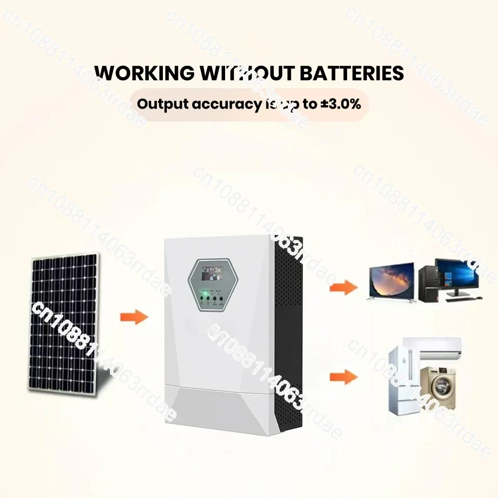 Инвертор домашней мощности 48 В 240 вкл. выкл. 5000 Вт 5500 5 кВт 6 2 MPPT солнечные панели с