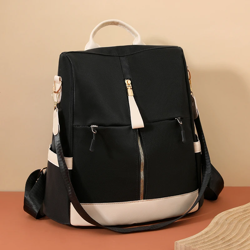 Новинка 2024 большой вместительный простой стильный женский рюкзак