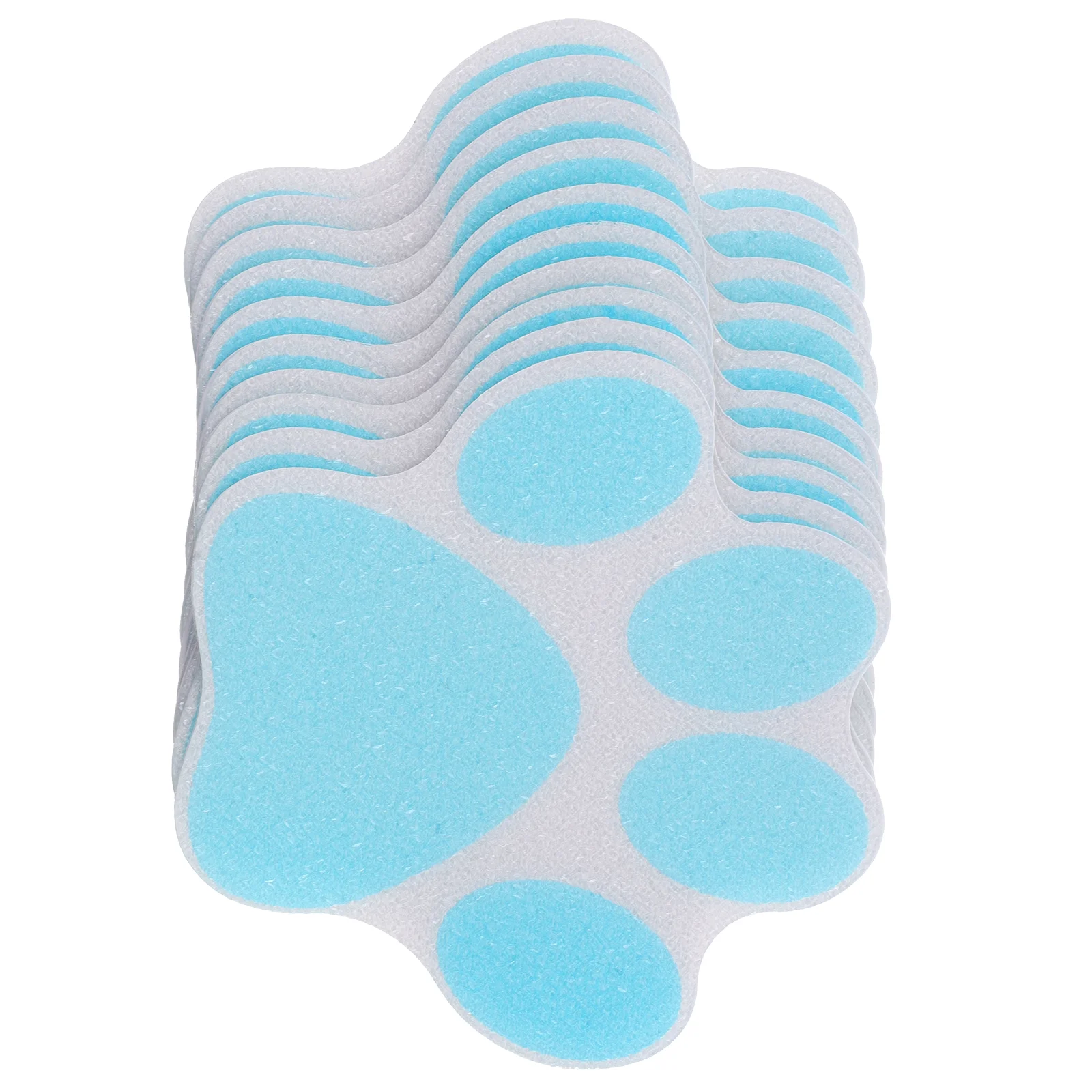 

10pcs Creative Multi-use Premium Convenient Paw Shape Bathtub Stickers Bath Tub Antislip Stickers for Home