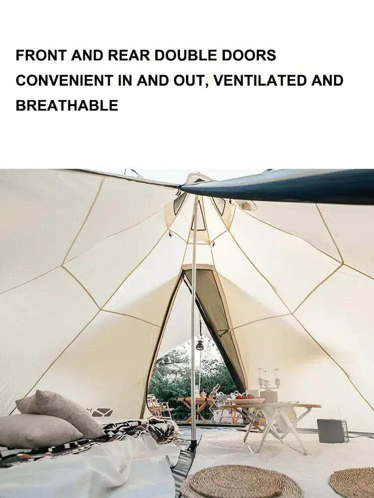 MOBI GARDEN оборудование для кемпинга на открытом воздухе 4-местная палатка легкая