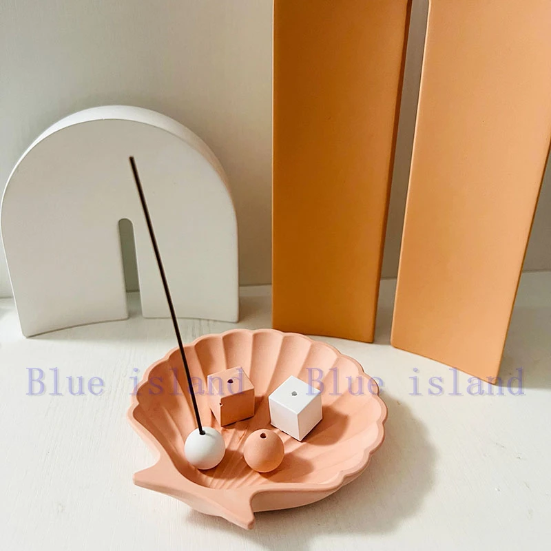 

Силиконовая форма для благовоний, бетонная подставка для ароматерапии, простые бытовые предметы, цементные инструменты ручной работы