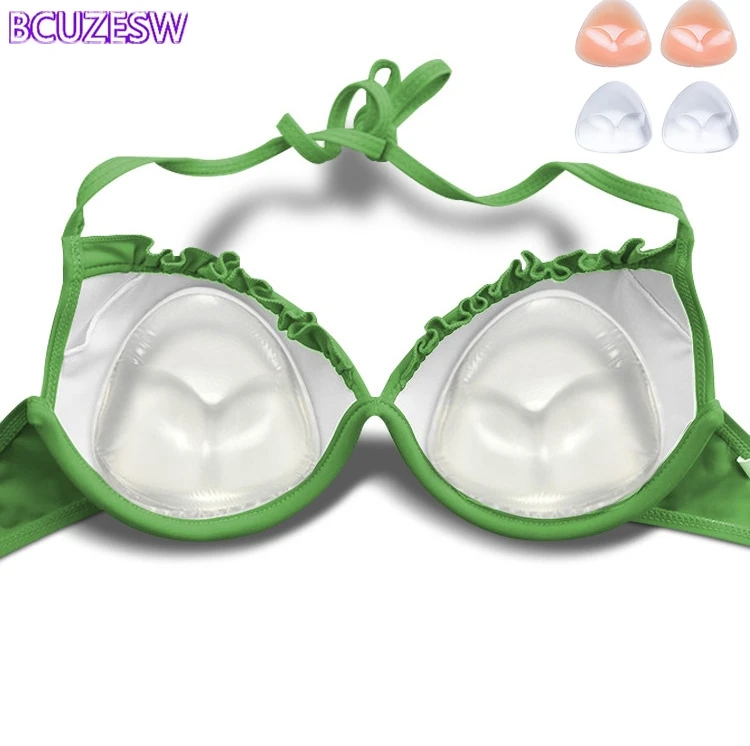 1 пара силиконовые вставки для бюстгальтера пуш-ап