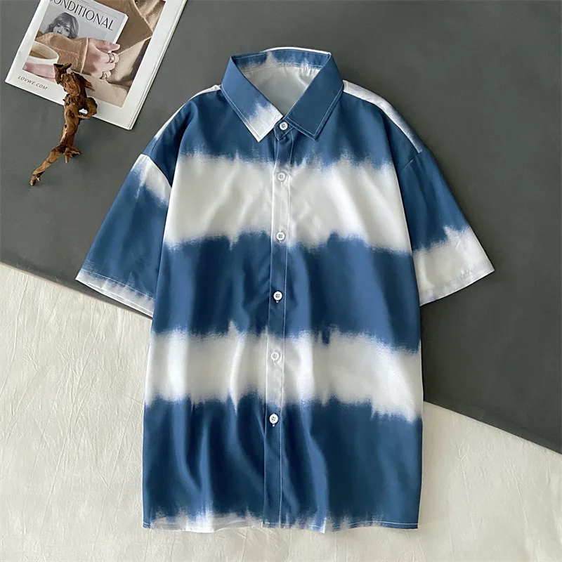 Женские рубашки EBAIHUI в японском стиле Kpop BF свободная летняя однотонная блузка с