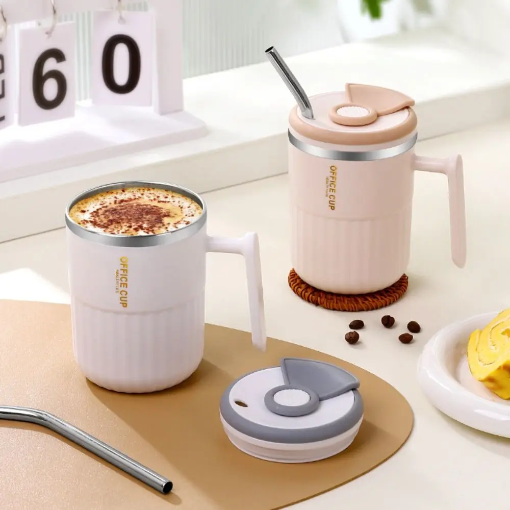 Герметичная кофейная чашка объемом 530 мл двухслойная термочашка большой емкости