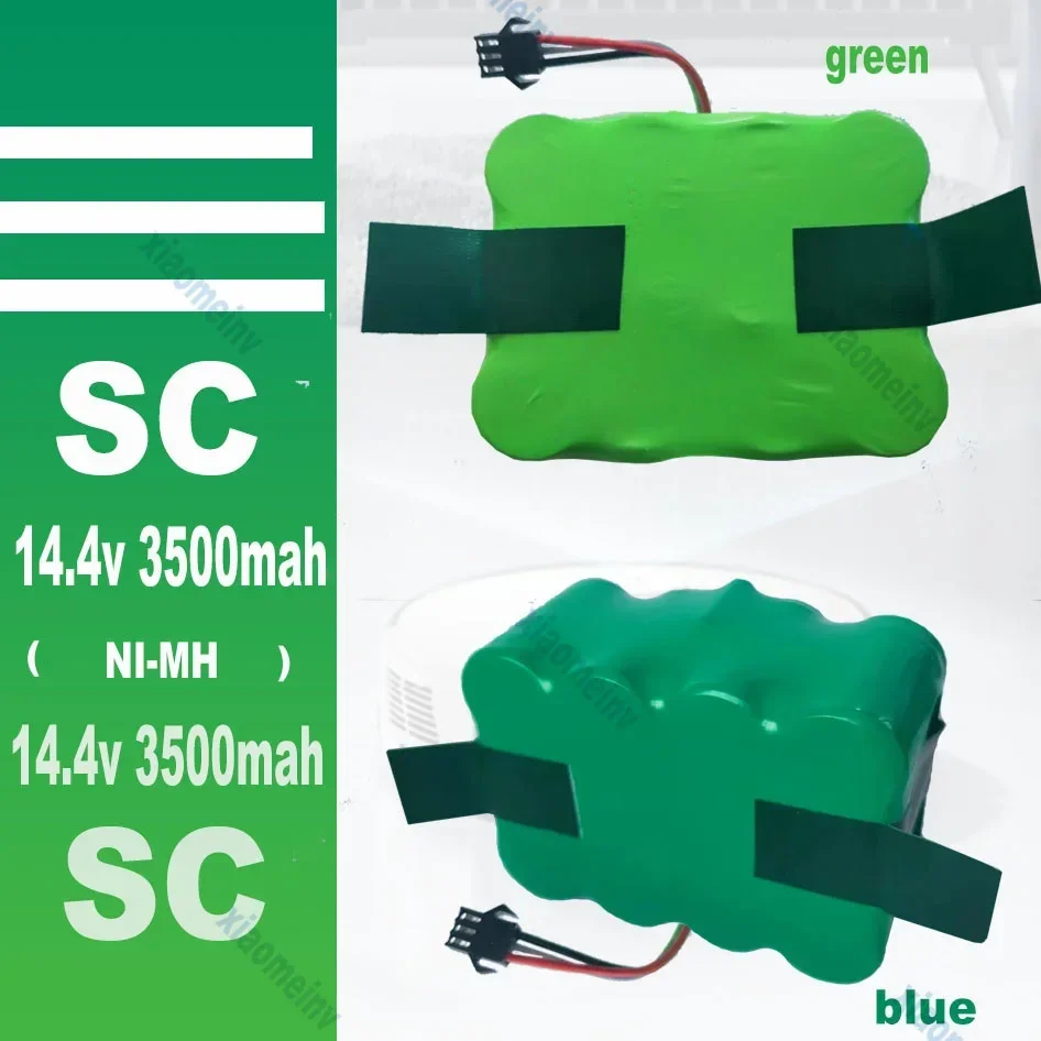 Аккумулятор SC14.4V на 3500 мА · ч подходит для трехстрочных роботов-подметателей