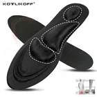 4D ортопедические стельки с эффектом памяти для обуви, для женщин и мужчин, Плоская стопа, поддерживающая массаж, Подошвенный Фасциит, спортивные беговые Мягкие подушечки