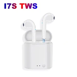 i7s tws wireless headphones bluetooth compatible 5 0 earphones stereo bass earbuds sports waterproof headsets hifi free shipping free global shipping