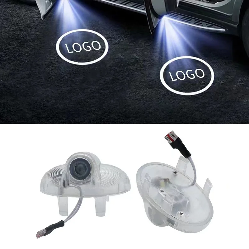 

For Mazda MPV CX9 A8 RX8 RUIYI ATENZA Led Car Door Light Auto Logo Welcome Lamps Projector Courtesy Laser Projector Car Goods