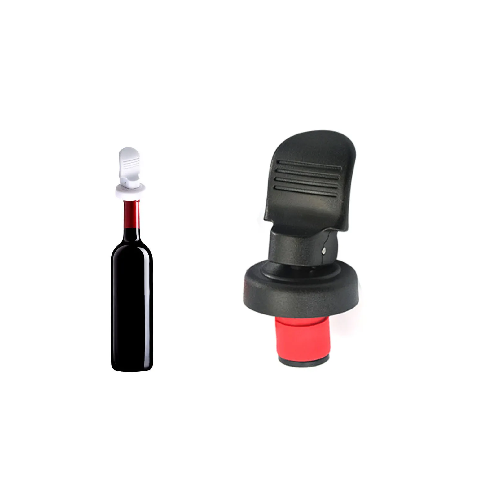 

Вакуумные пробки для вина, резиновые пробки для винных бутылок, герметичные многоразовые пробки для сохранения свежести вина, черного и бел...