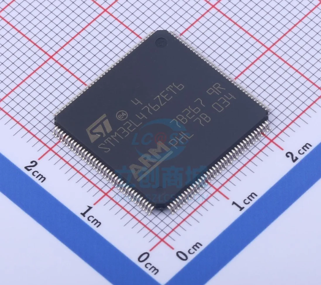 100% New Original STM32L476ZET6 Package LQFP-144 New Original Genuine Microcontroller (MCU/MPU/SOC) IC Chi