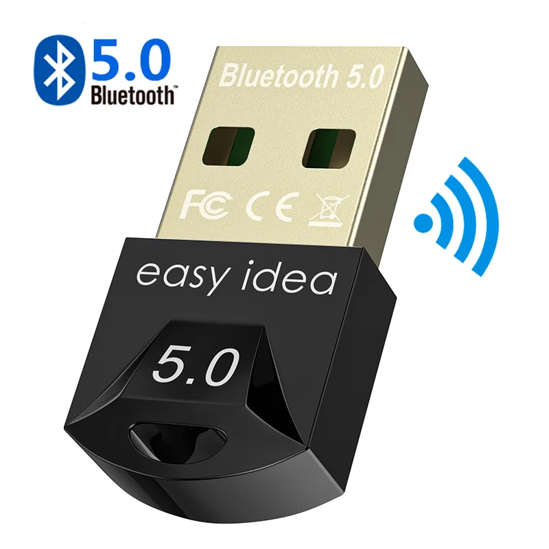 Usb Bluetooth адаптер для ПК 5 0 приемник ключ передатчик беспроводной 4 компьютера |