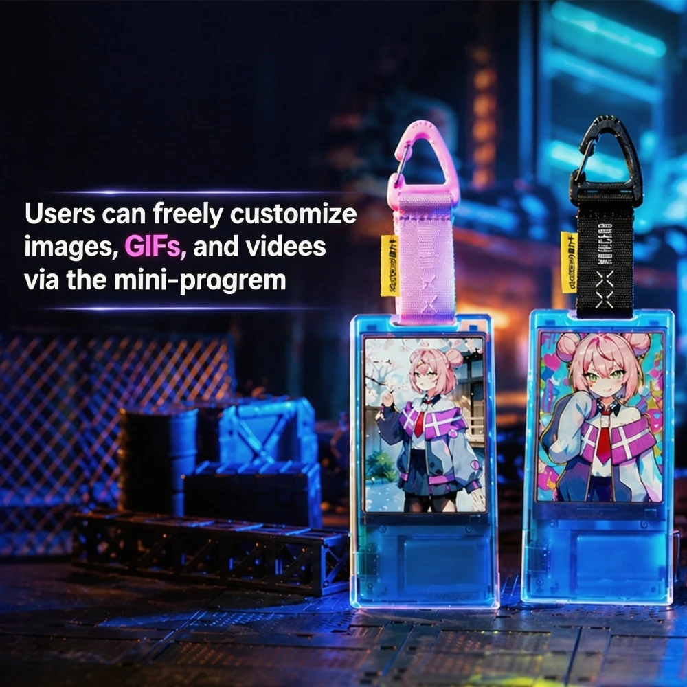 Фото Оригинальный смарт-бейдж Monicard Magic Card с NFC и Bluetooth-подключением, набор для самостоятельного изготовления брелоков-подвесок с аниме-персонажами для фанатов аниме №4