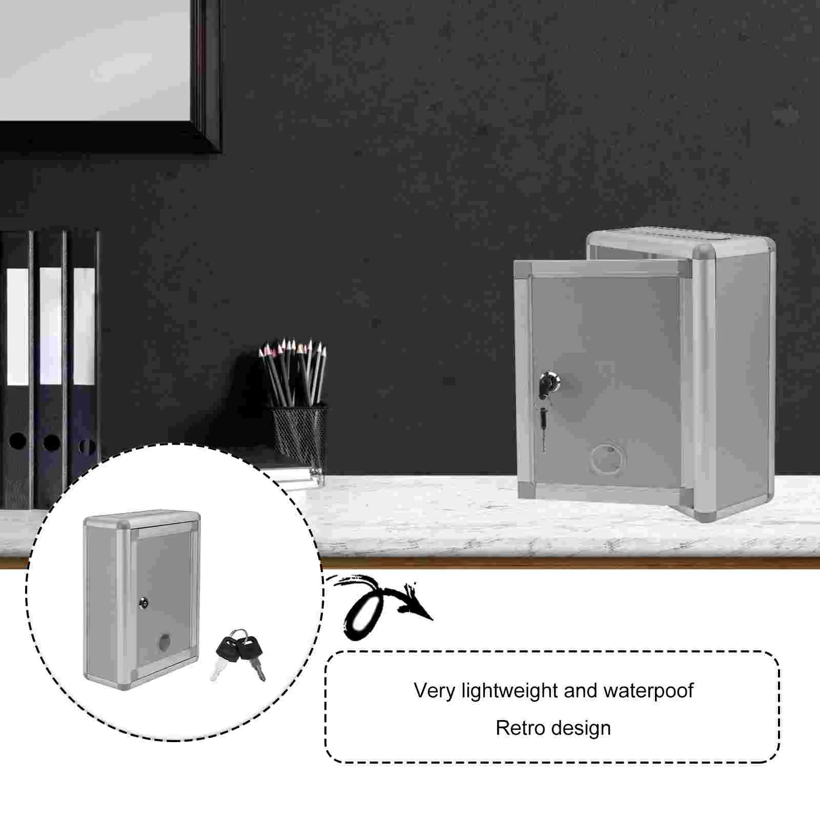 Держатель для ключей Почтовый ящик Маленький контейнер багажников и контейнеров