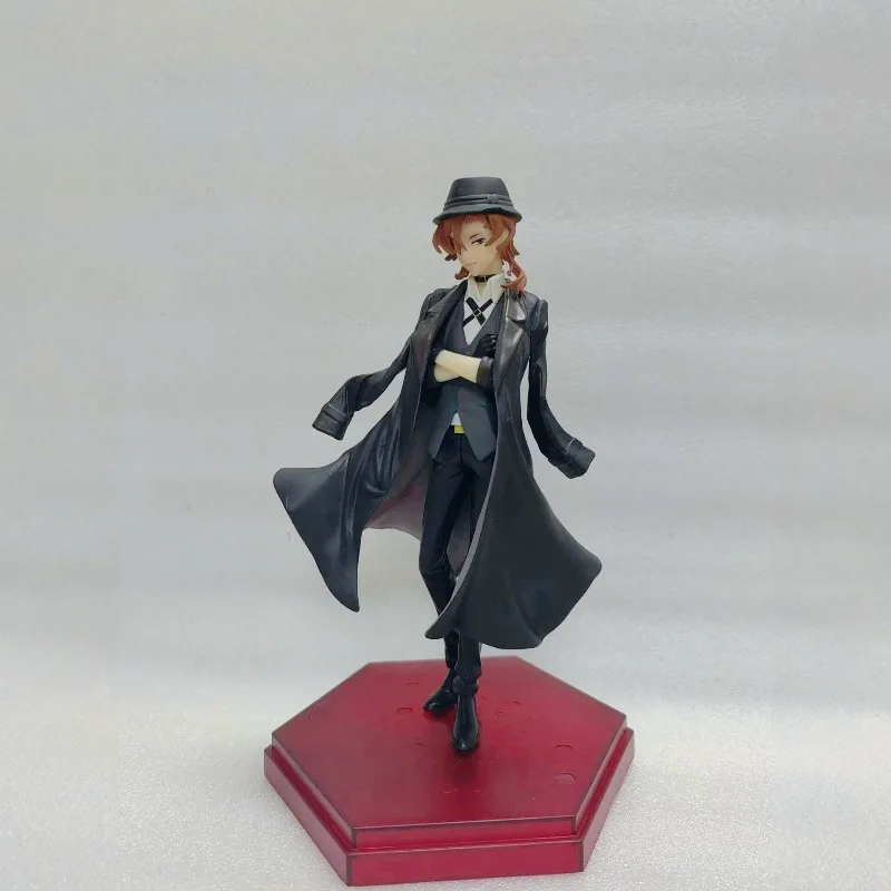 Фото Новая горячая новинка: Коллекционная фигурка Накахары Чуи из Bungo Stray Dogs, 18 см, ПВХ, модель, игрушка, подарок, украшение №3