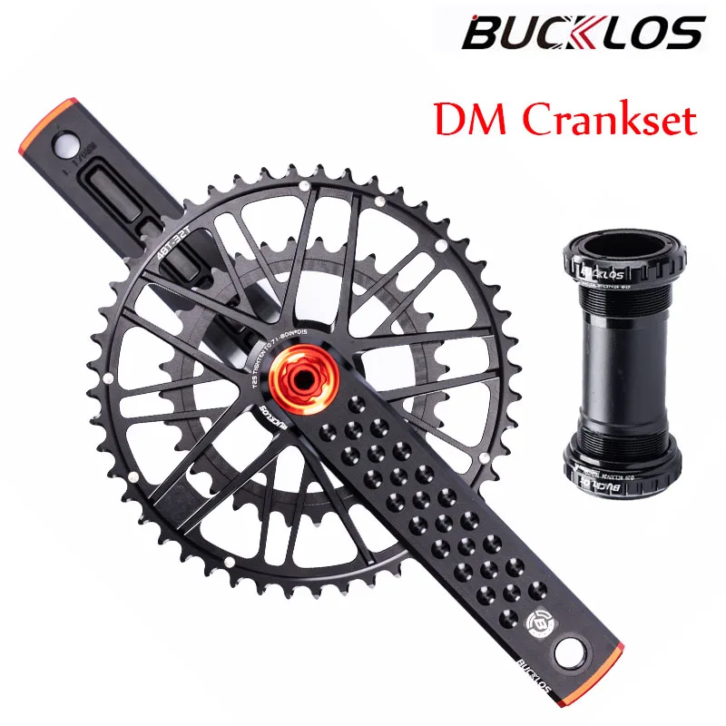 Шатуны BUCKLOS DM подходят для шоссейных гравийных велосипедных шатунов SHIMANO с ЧПУ 170