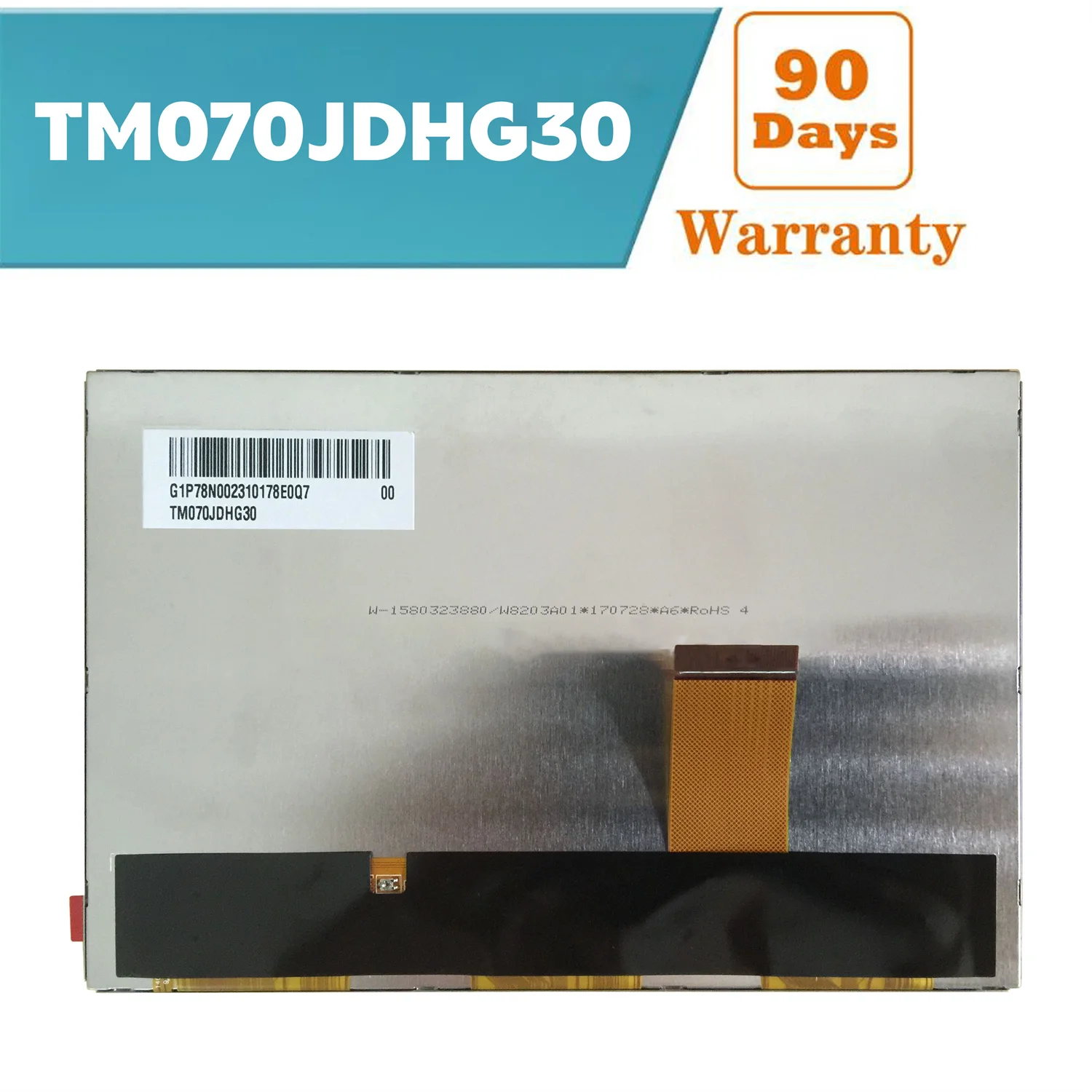 7-дюймовый 1280 × 800 40-контактный ЖК-экран TM070JDHG30 TM070JDHG30-00 ЖК-дисплей экран запасные