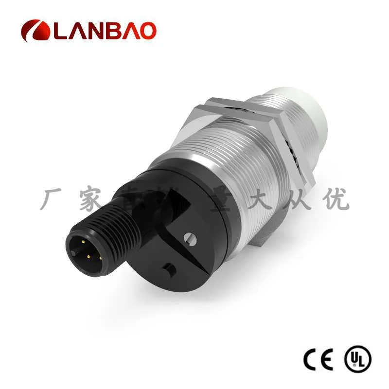 

Shanghai Lanbao CR30CN15DPR-E2 capacitive sensor 15mm connector metal cylinder proximity switch