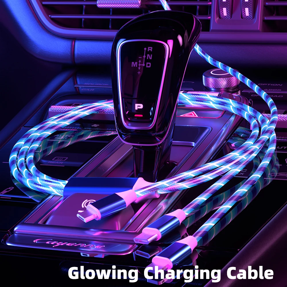 USB-кабель 3 в 1 для передачи данных и быстрой зарядки USB-кабель 3 в 1 для передачи данных и быстрой зарядки