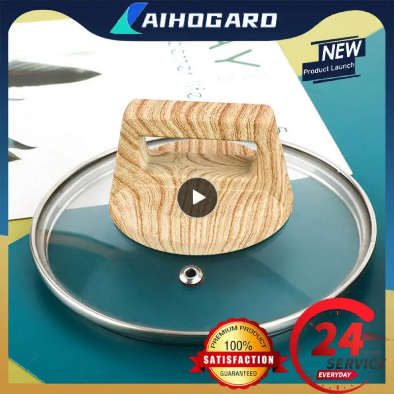 

Креативная бакелитовая ручка, термостойкая Крышка для кастрюли под дерево, аксессуары для рукоделия, универсальная запасная деталь, 1 шт.