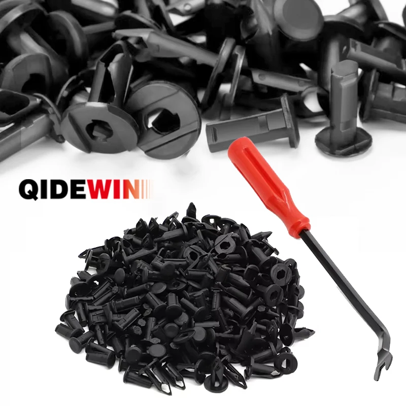QIDEWIN 200 шт. автомобильный фоторезьбовой болт фиксатор крыла под крышкой винт для