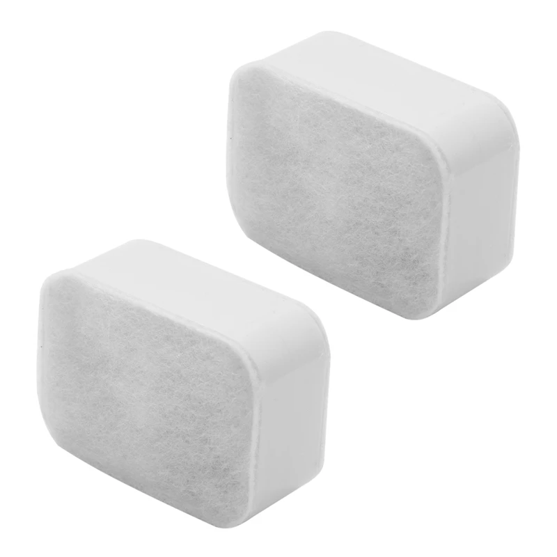 

Ceramic Pet Lotus Pet Water Fountain Filters 16Pcs Premium Cotton Activated Carbon And 4Pcs Foam Filters, White