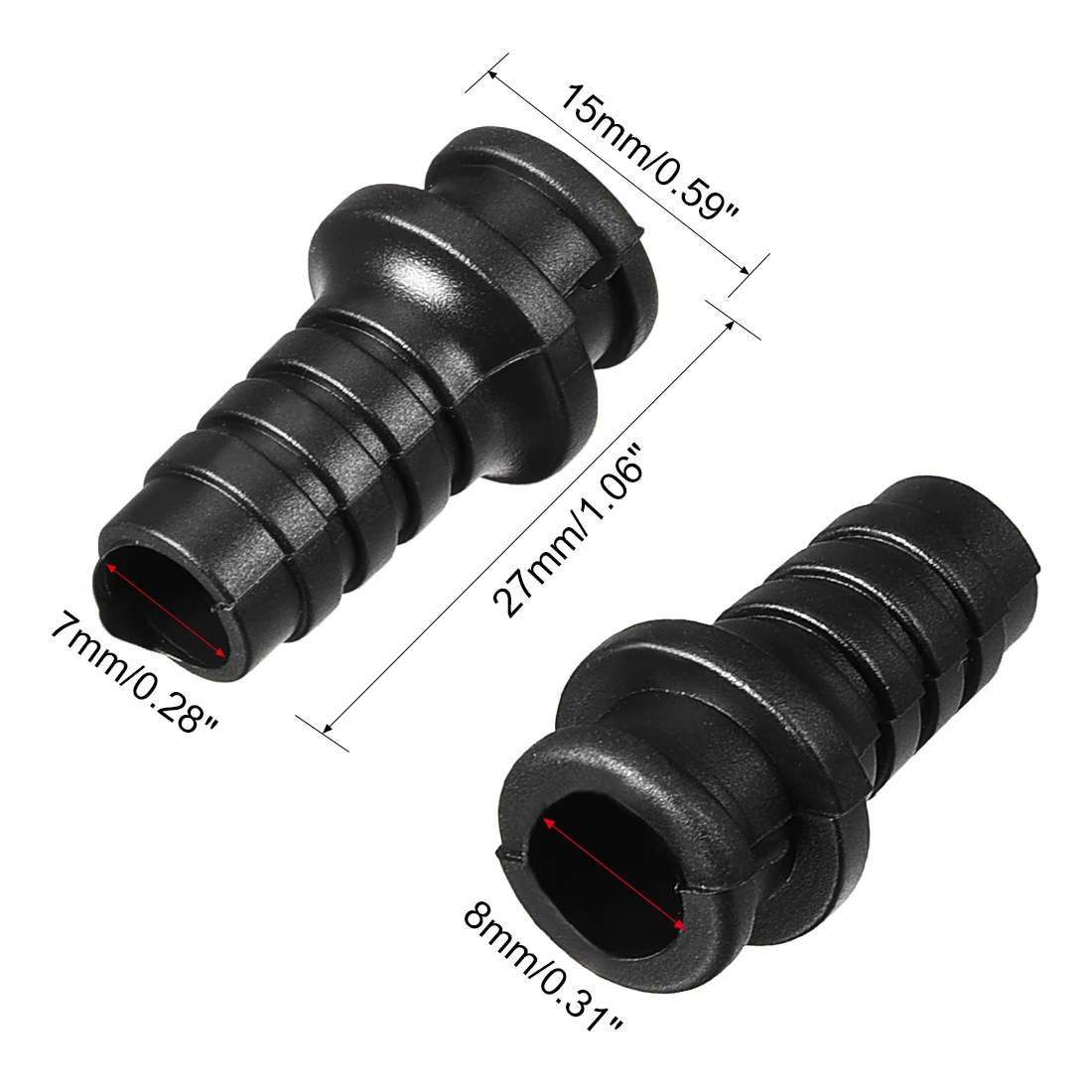 

UXCELL Проводные чехлы из ПВХ 10-25 шт.