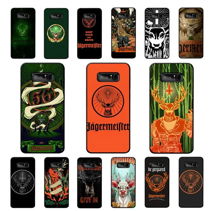 

jagermeister Phone Case For Samsung Note 8 9 10 20 pro plus lite M 10 11 20 30 21 31 51 A 21 22 42 02 03