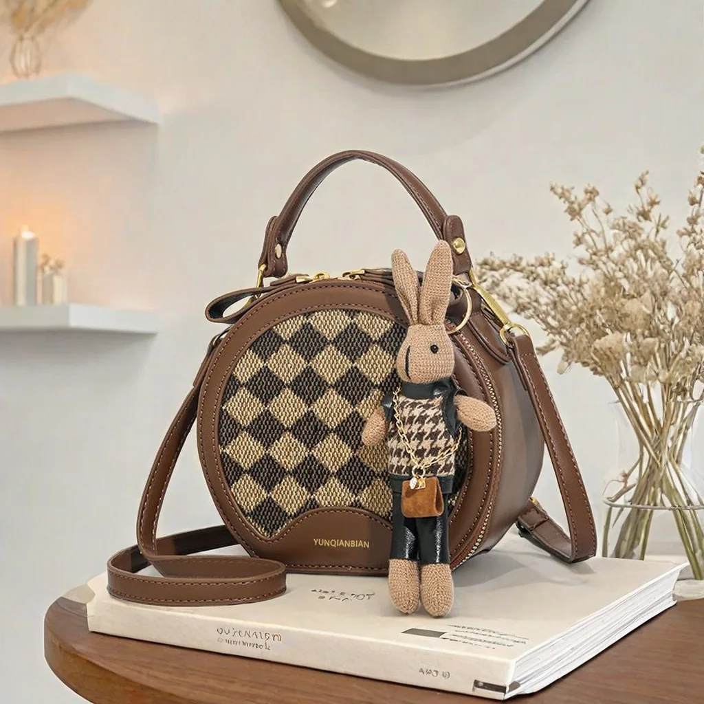 Мода Ins2024 Новые сумки на одно плечо Женские в стиле вестерн Sle Простой