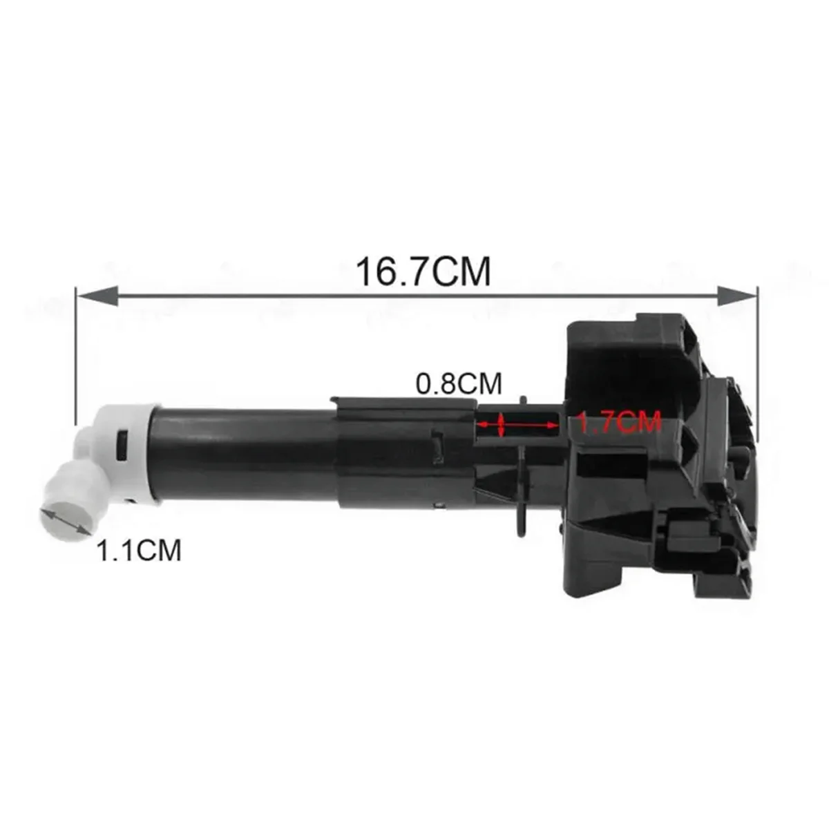 Форсунка для омывателя передней фары струйный насос головная лампа привод воды