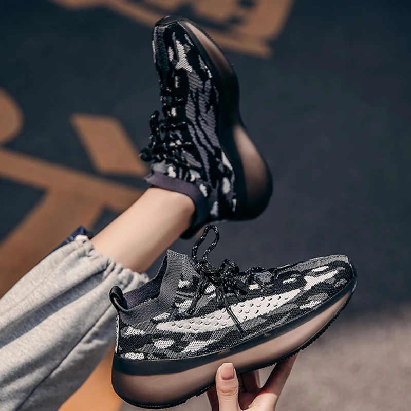 2022 New Women Sports Shoes Full Palm Air Cushion Walking Running Shoes Lightweight Jogging Female Sneakers Nice Design Footwear