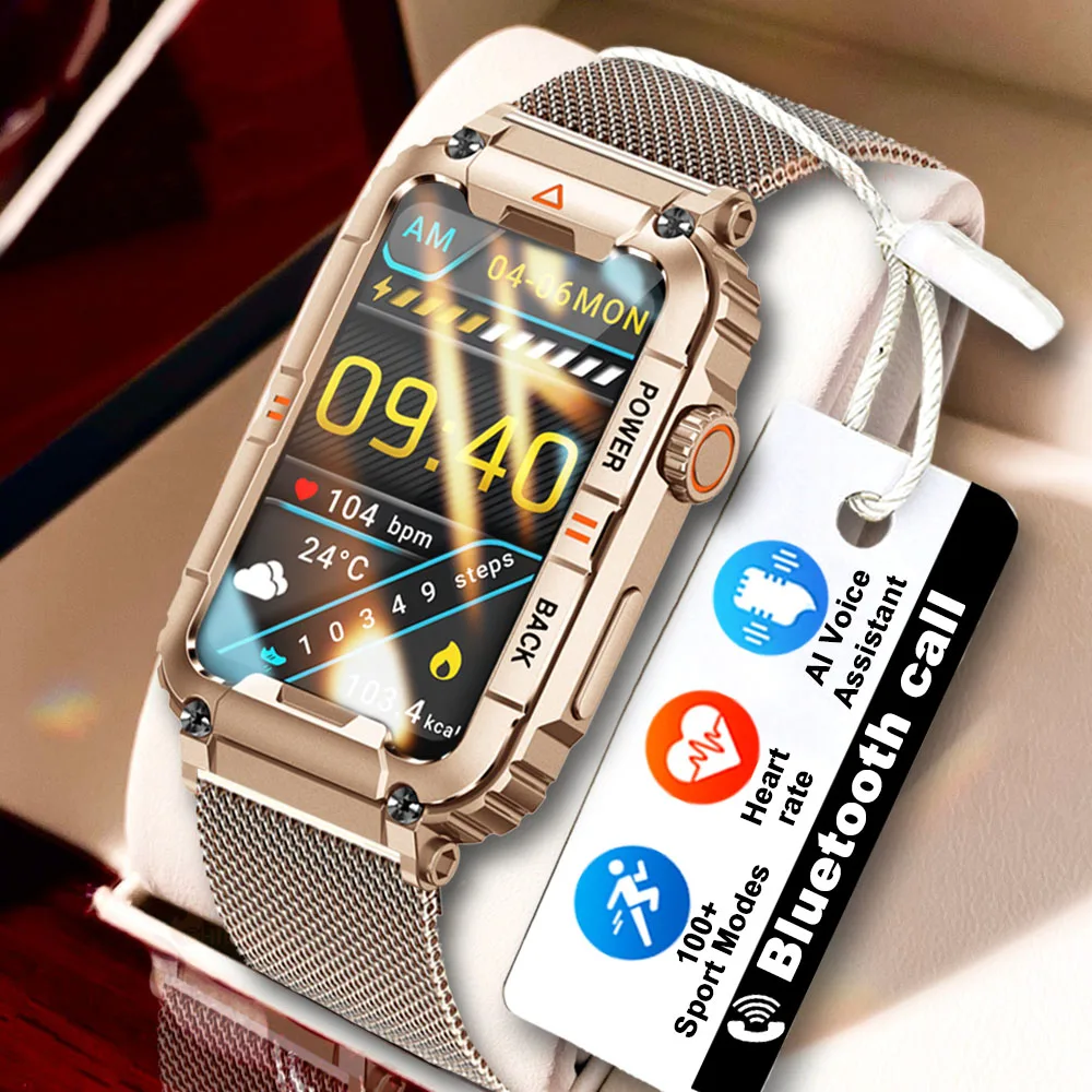 

2023 New GPS Sport Track Smart Watch men women Bluetooth call 1.57 Inch IP68 Waterproof Full touch screen Fitness Smart Watch