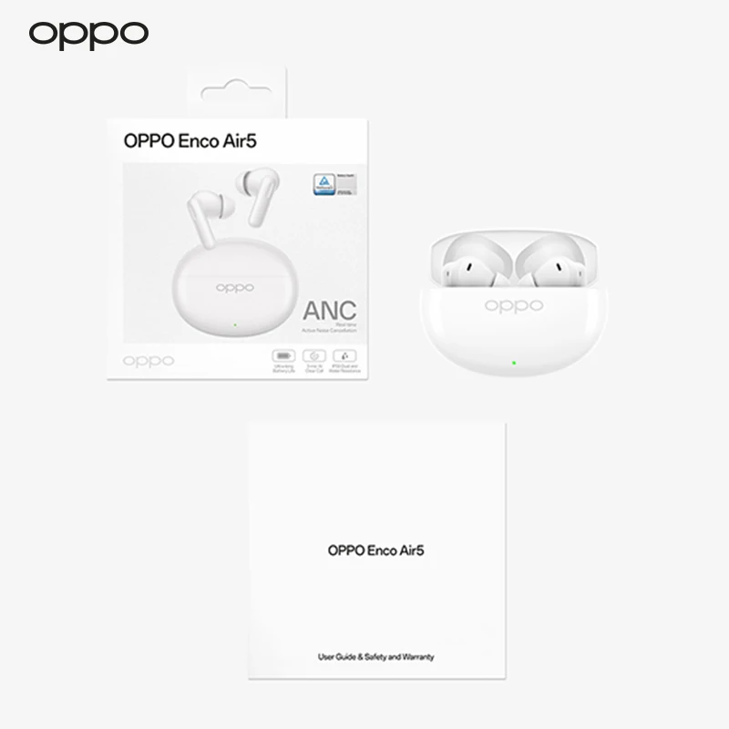 Наушники OPPO Enco Air5 с адаптивным шумоподавлением 52 дБ, быстрая доставка (art.: 3920dc31650b7) - 3920dc31650b7