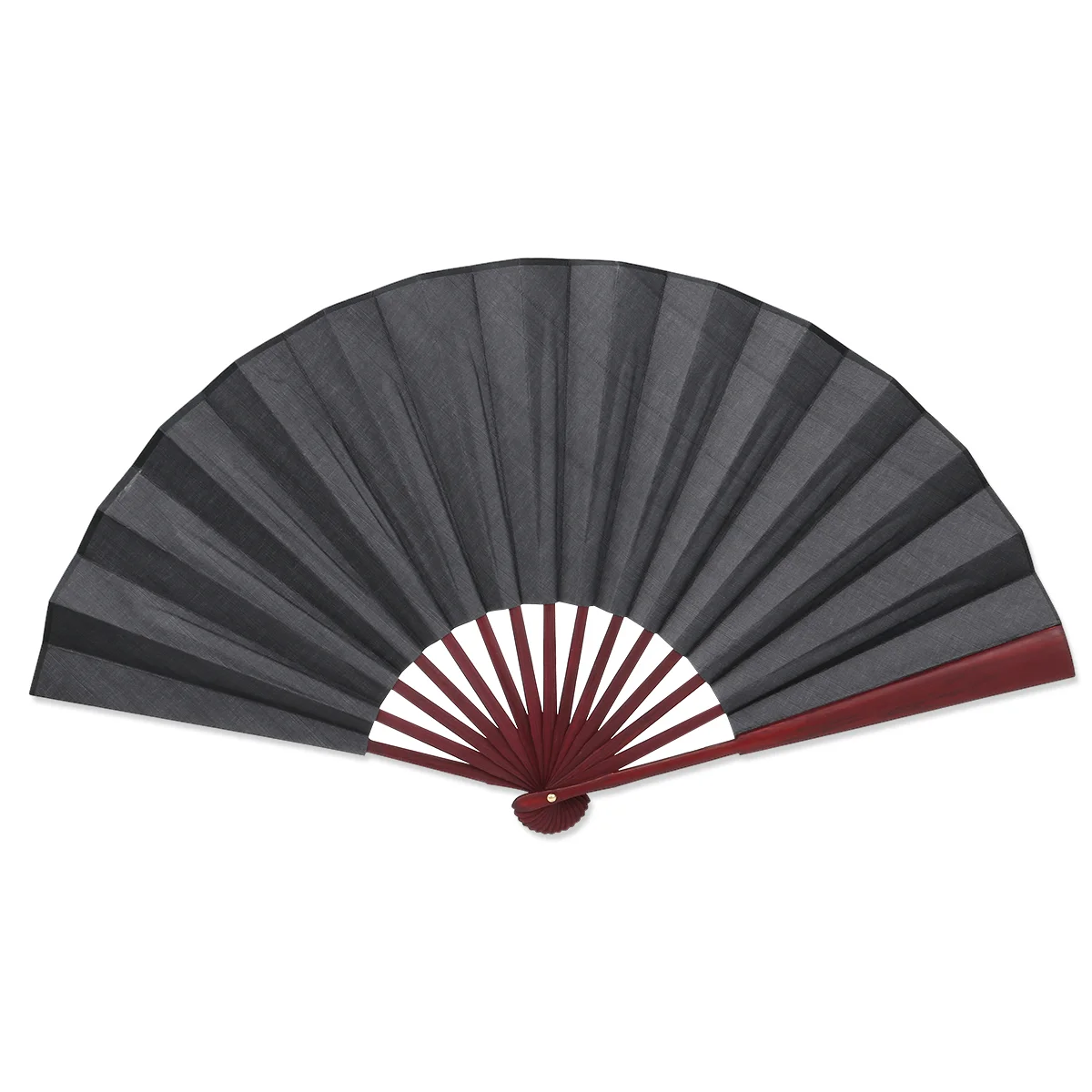 

Men Folding Blank Fan Summer Cooling Fan or Wedding Party Gift ( Black )