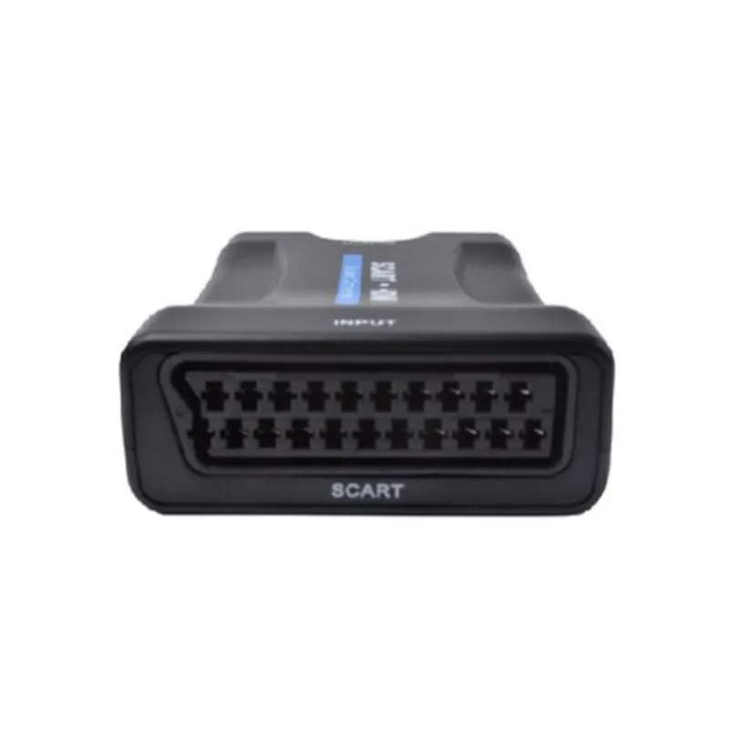 Высококлассный преобразователь 1080P SCART в HDMI для HD ТВ Sky Box STB Plug TV DVD-совместимый