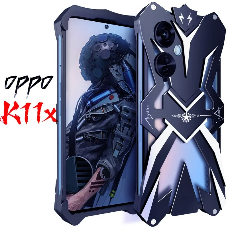 Zimon Luxury Thor Heavy Duty Armor Металлический алюминиевый чехол для мобильного телефона Oppo