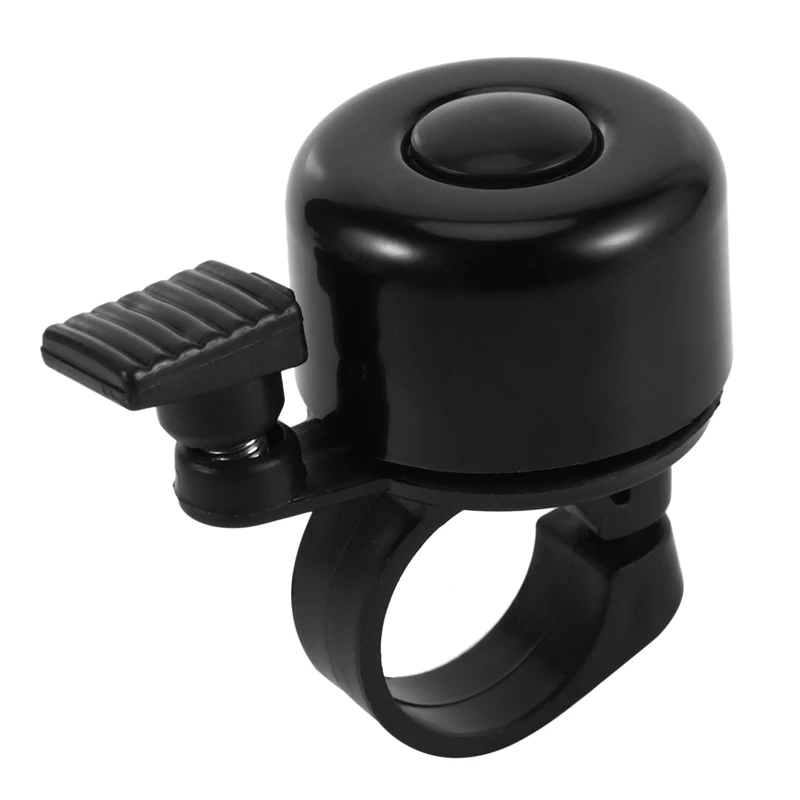 

Велосипедный звонок для безопасности, велосипедное металлическое кольцо, черный велосипедный звонок, звуковой сигнал, звуковая сигнализац...