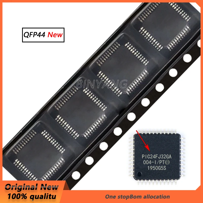 

(1piece)100% New PIC24FJ32GA004-I/PT PIC24FJ48GA004-I PIC24FJ64GA204-I QFP-44 Chipset