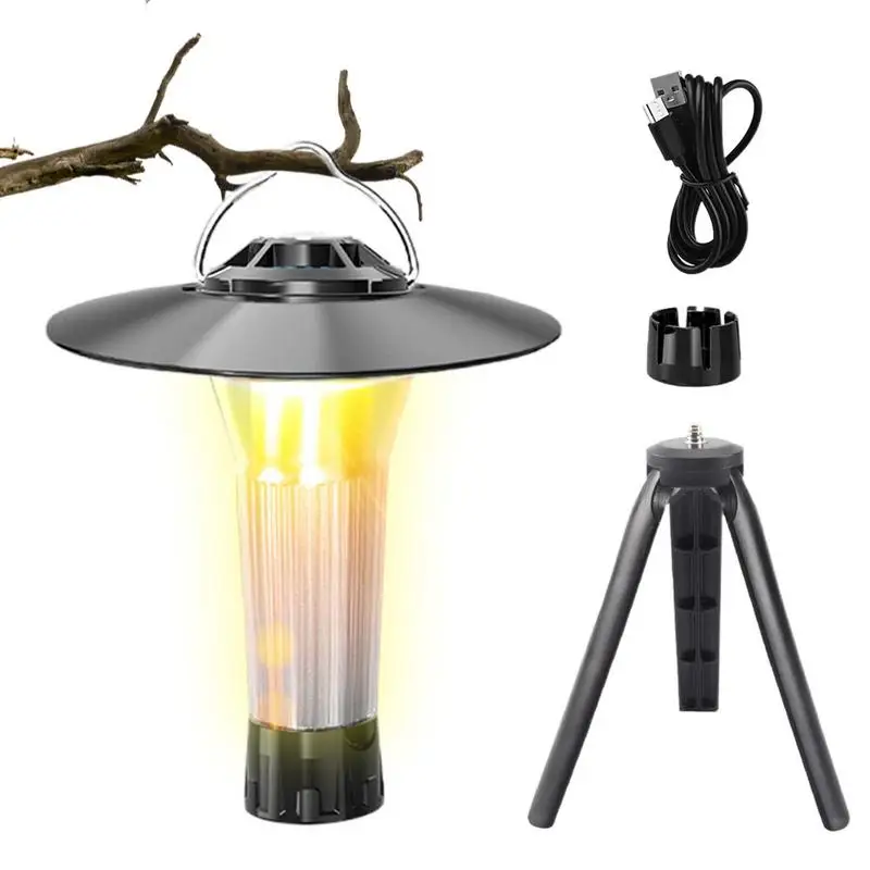 

Светодиодный портативный фонарь на треноге, наружный подвесной светильник для кемпинга, рабочее освещение для сада